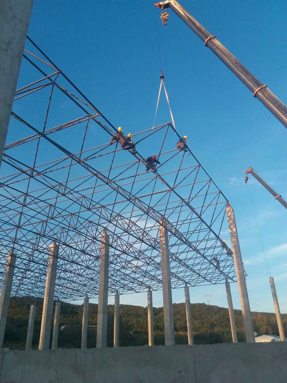 绥化汪清物流园网架